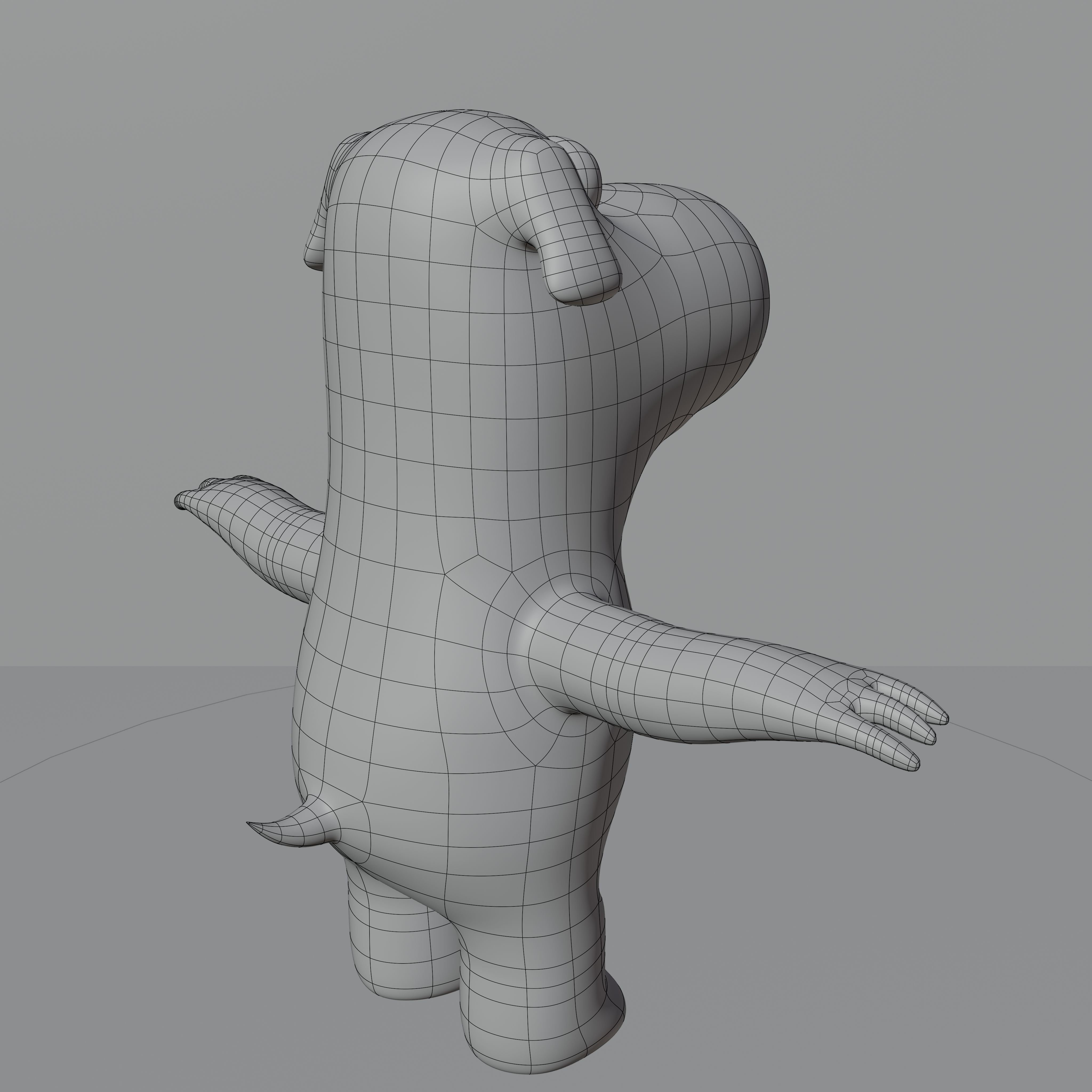 Brian Griffin From Family Guy Rigged Low-poly 3D model_47