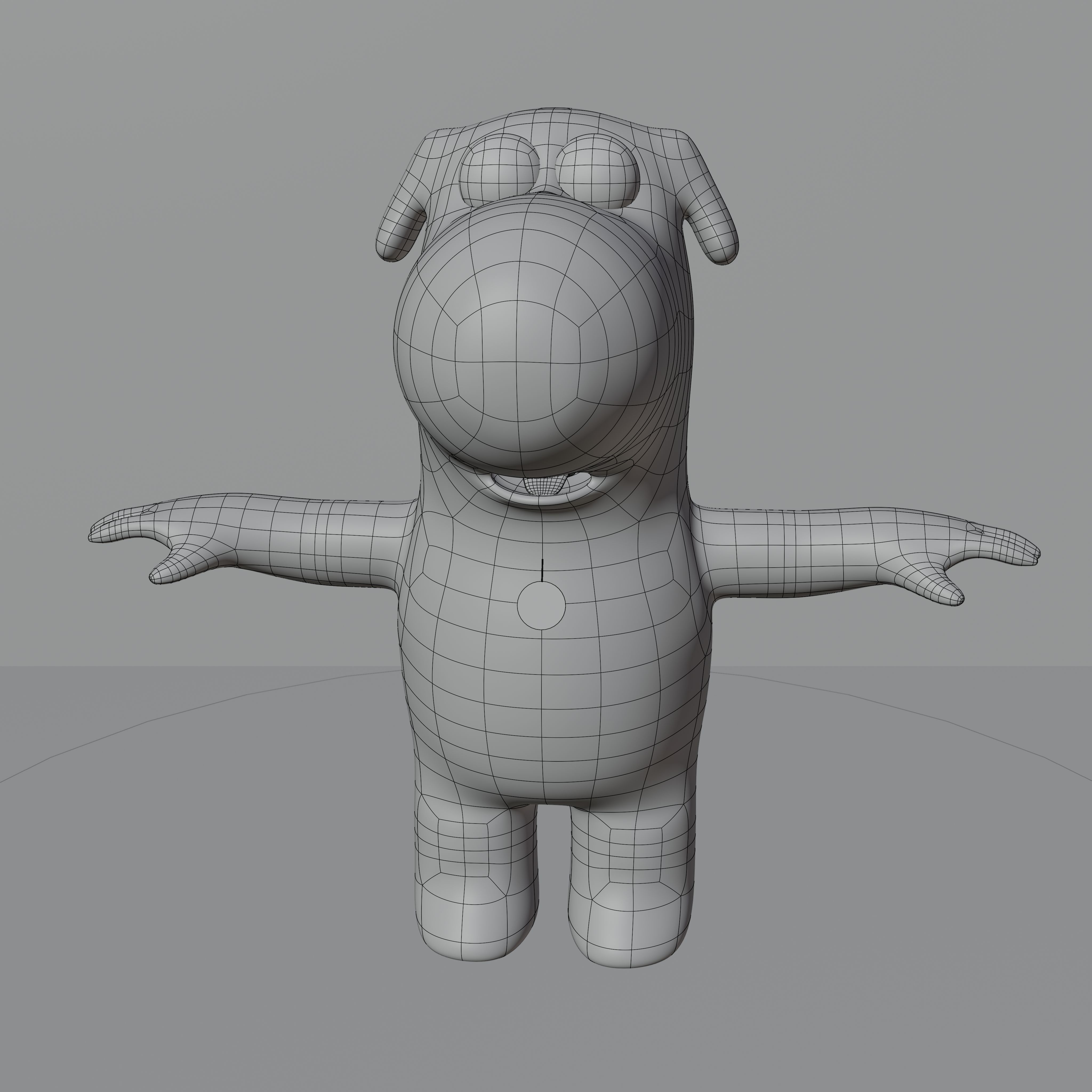 Brian Griffin From Family Guy Rigged Low-poly 3D model_53