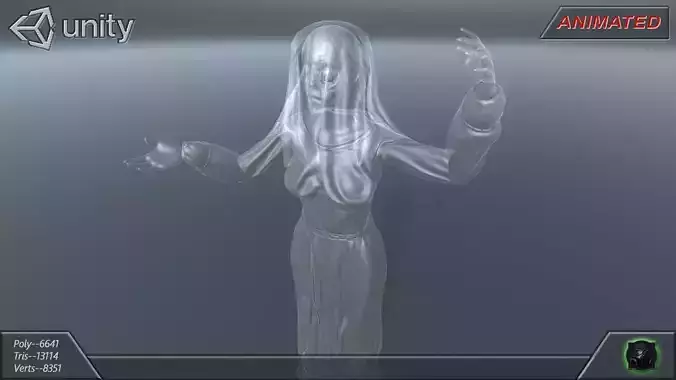 Fantasy character 08--Female ghost