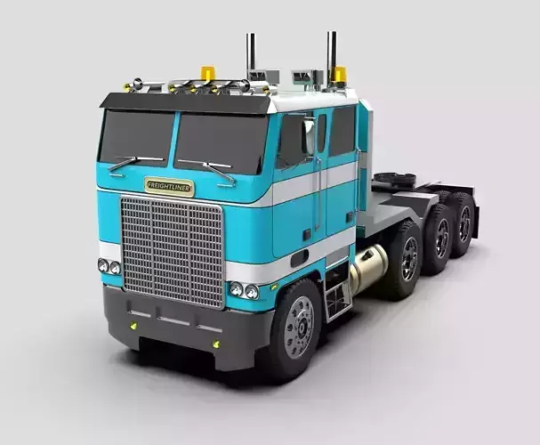 Freightliner Powerliner Heavy Haulage 3D print model