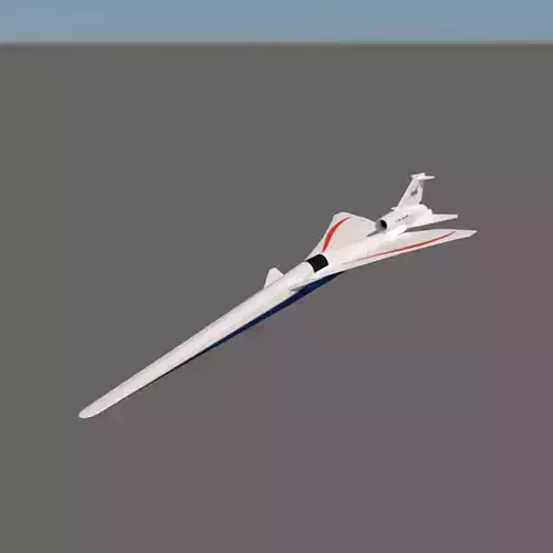 X-59 QueSST Supersonic jet