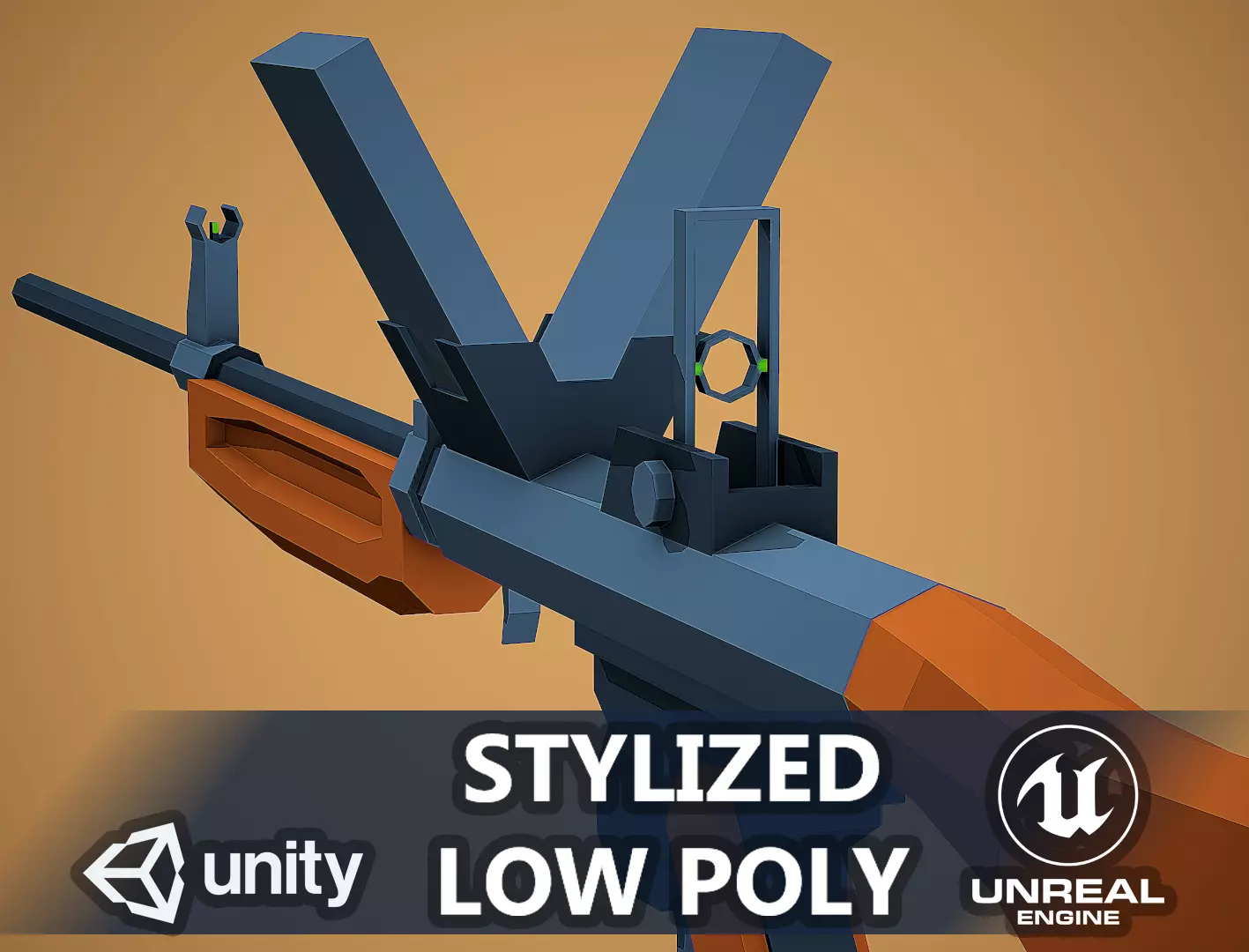 Stylized Burton LMR Low Poly Mobile Ready Low-poly 3D model_0