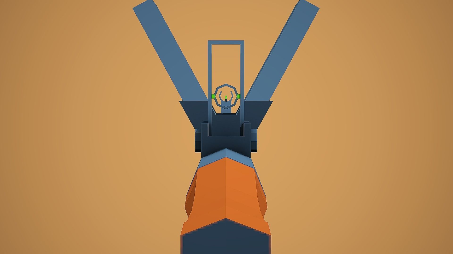 Stylized Burton LMR Low Poly Mobile Ready Low-poly 3D model_7