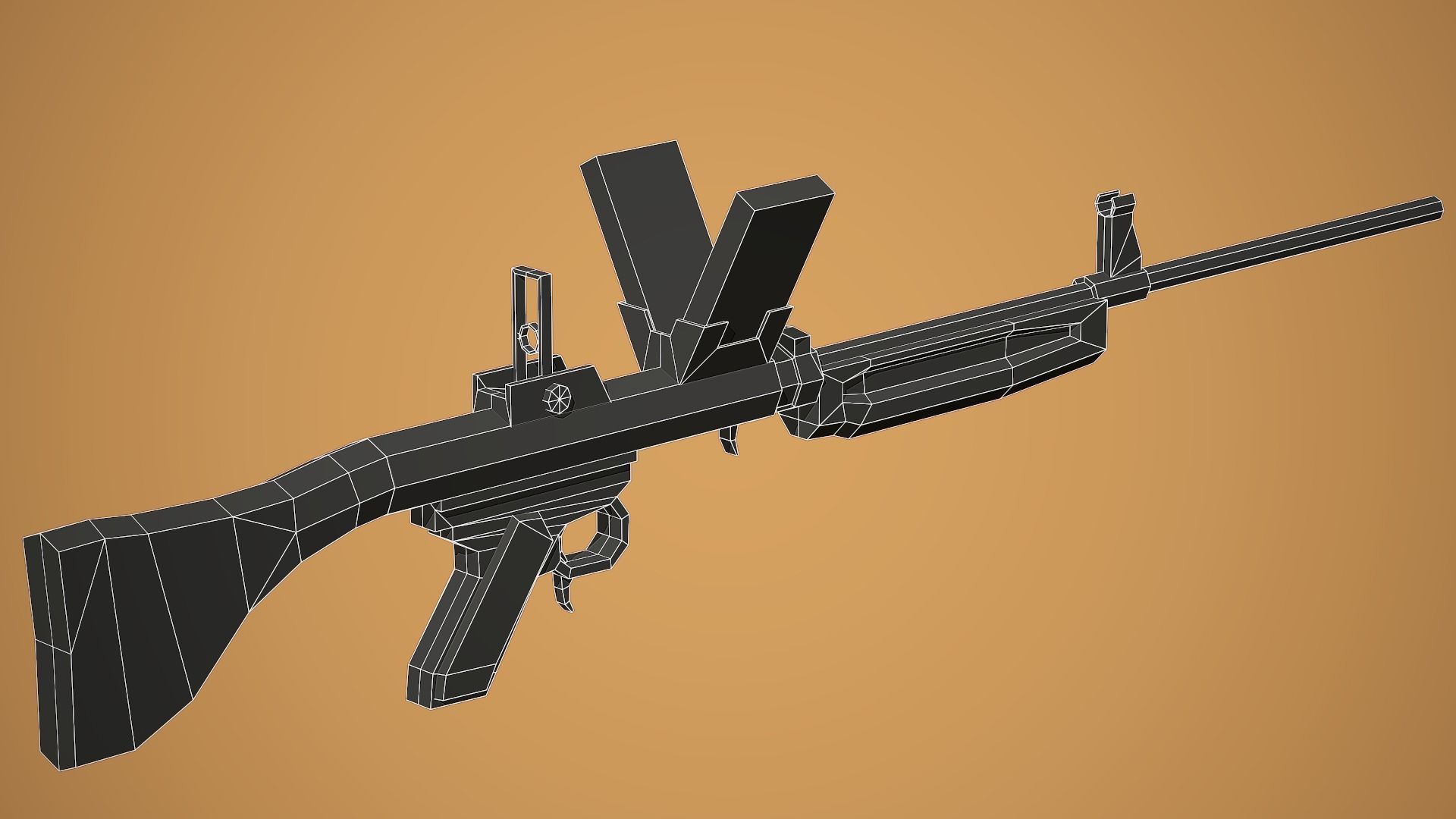 Stylized Burton LMR Low Poly Mobile Ready Low-poly 3D model_8