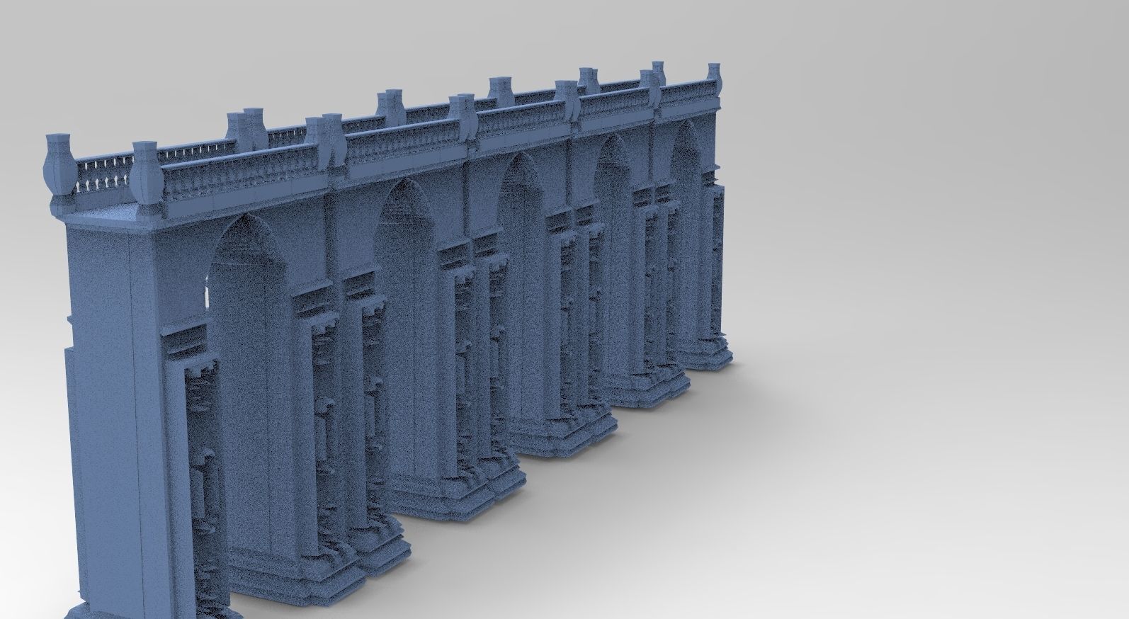 Bridge Medieval  2 3D model_1