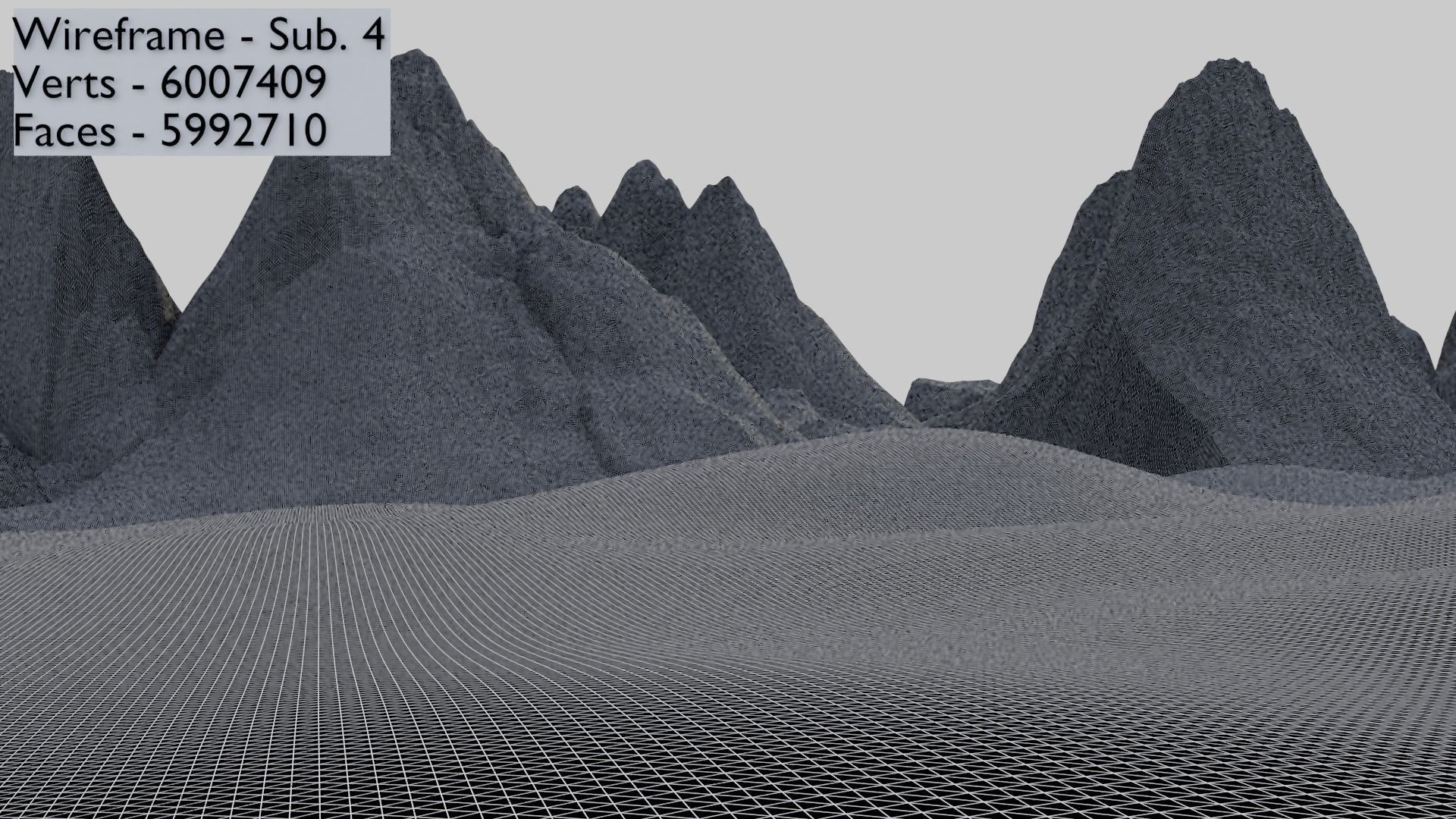 Landscapes 1 - Snowy Mountain 1c 3D model_17