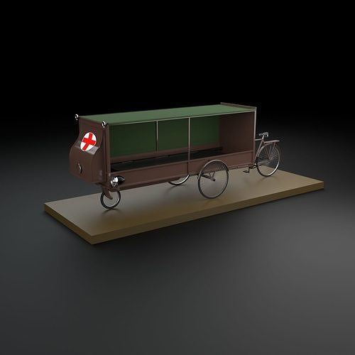 Worlds First Ambulance Service - Ambulance 3D model