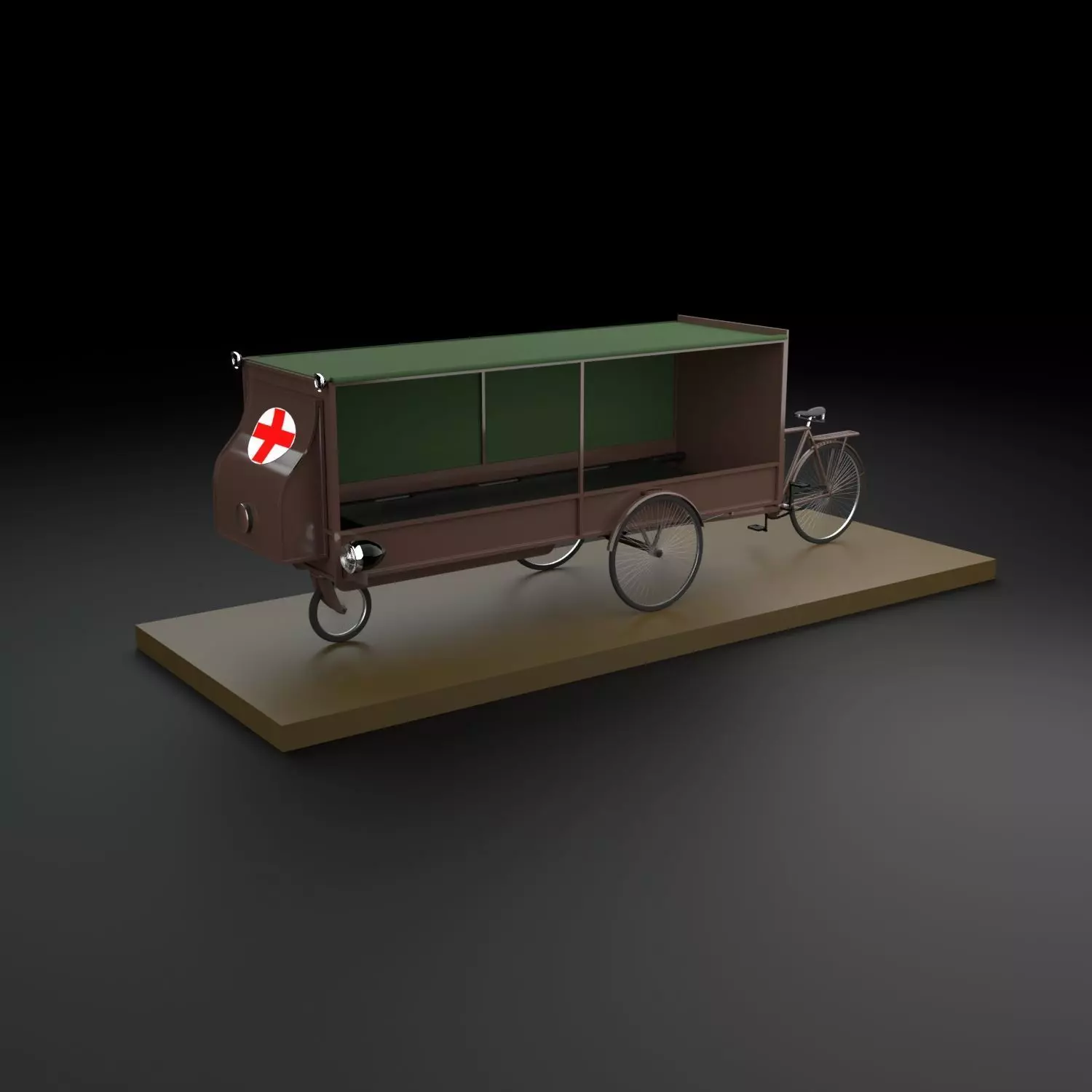 Worlds First Ambulance Service - Ambulance 3D model_0