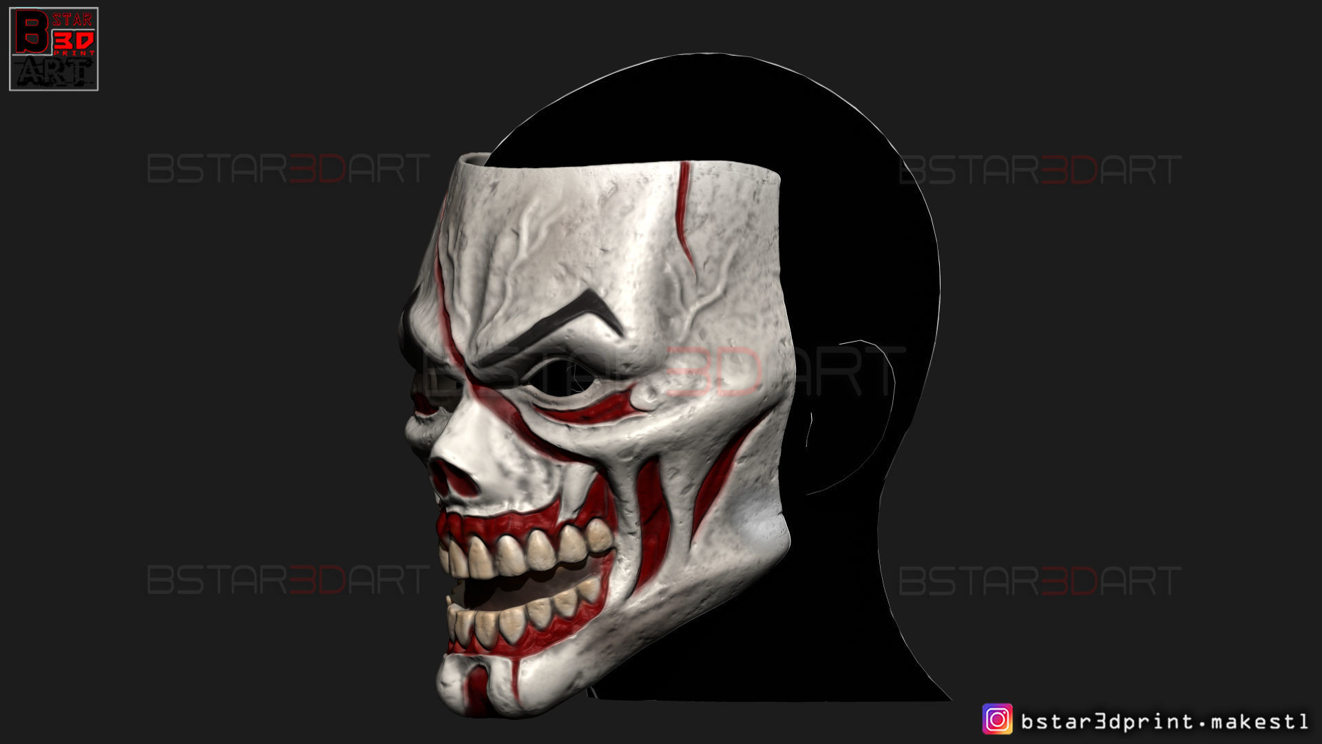 Iron Man Zombie Mask - Marvel What If - High Quality Details 3D print model_28