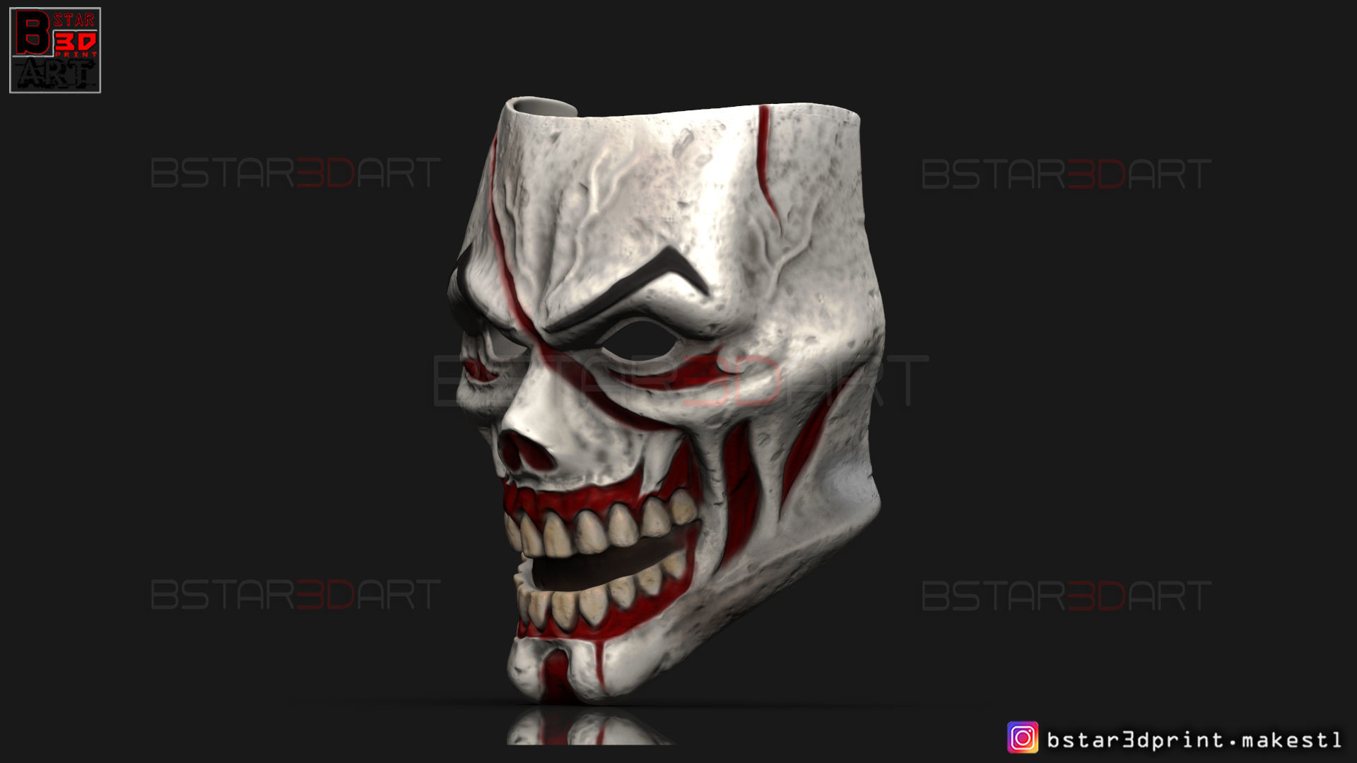 Iron Man Zombie Mask - Marvel What If - High Quality Details 3D print model_4