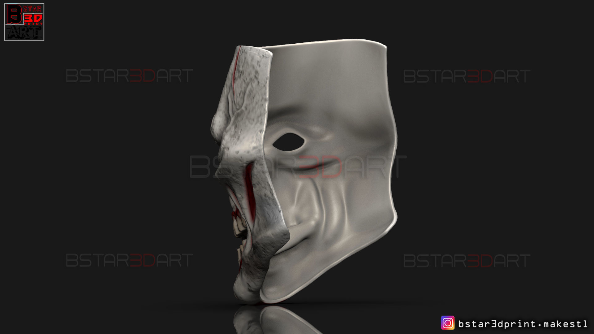 Iron Man Zombie Mask - Marvel What If - High Quality Details 3D print model_6