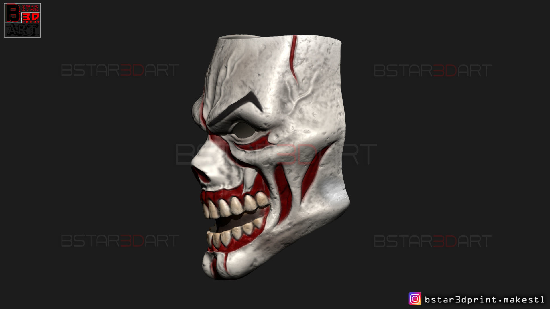 Iron Man Zombie Mask - Marvel What If - High Quality Details 3D print model_9