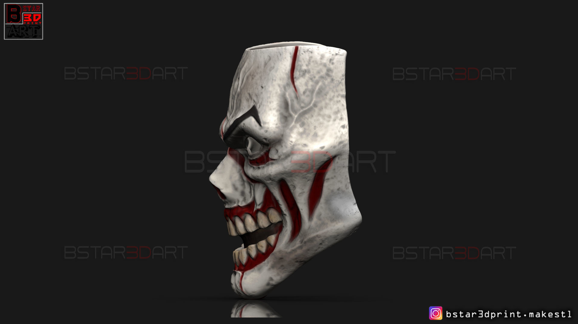 Iron Man Zombie Mask - Marvel What If - High Quality Details 3D print model_5