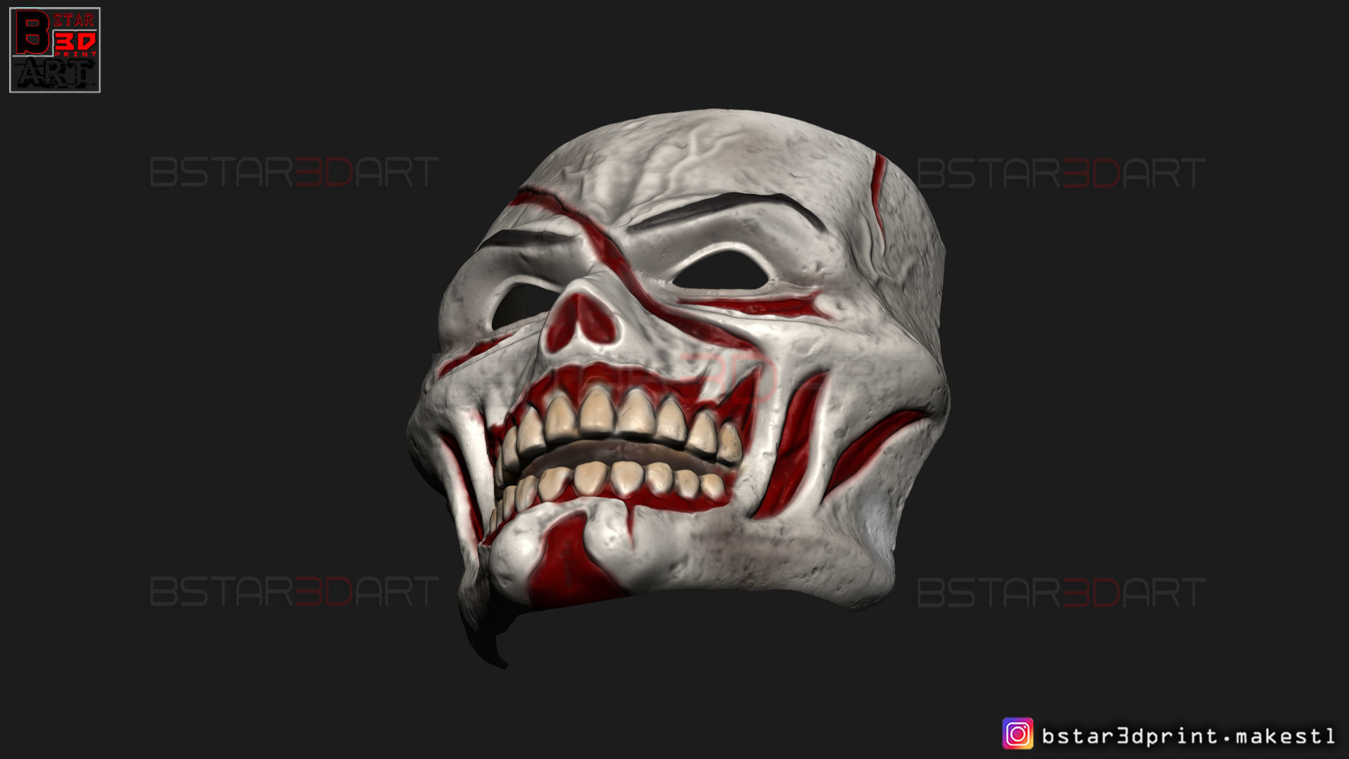 Iron Man Zombie Mask - Marvel What If - High Quality Details 3D print model_14