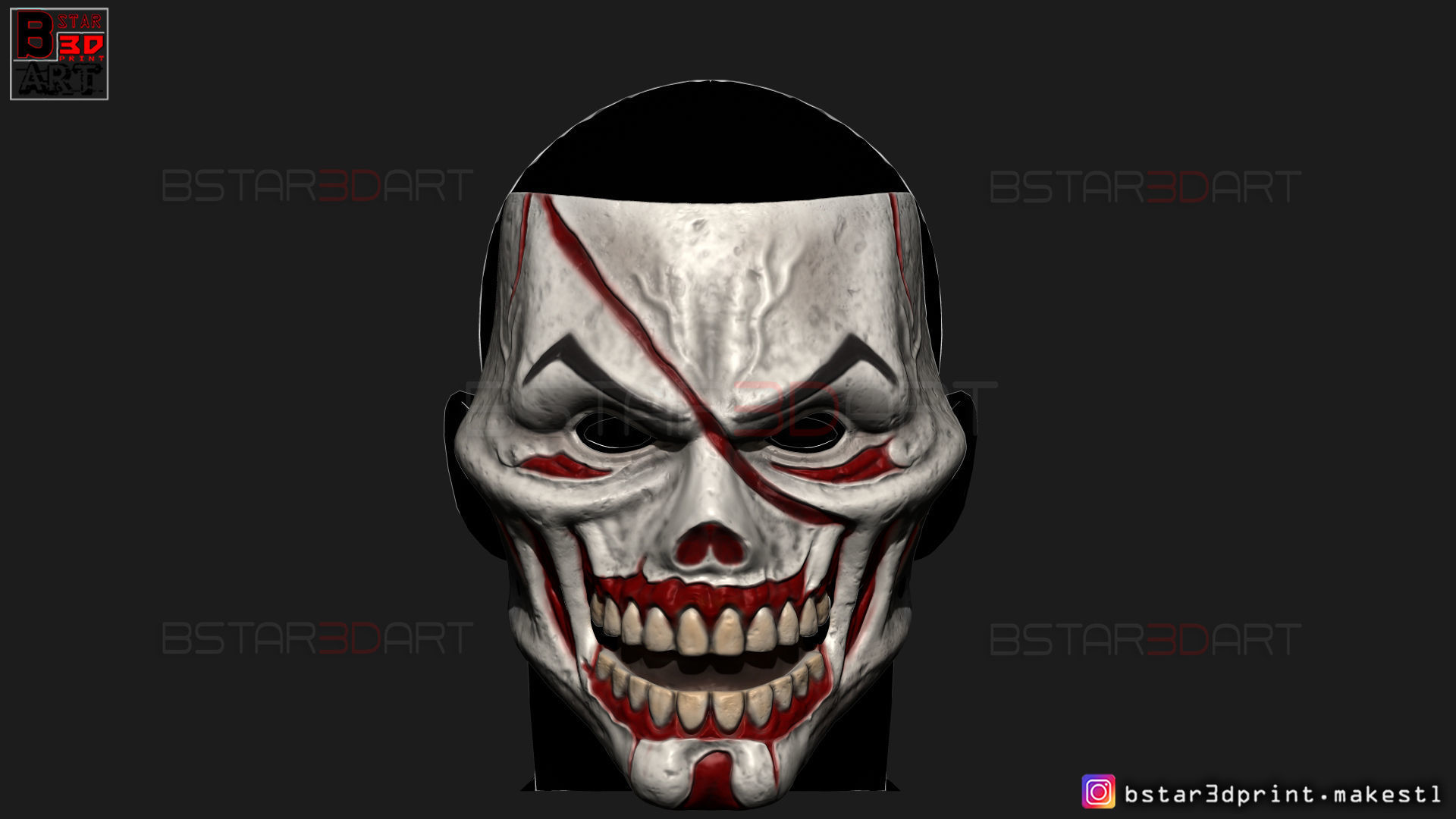 Iron Man Zombie Mask - Marvel What If - High Quality Details 3D print model_27