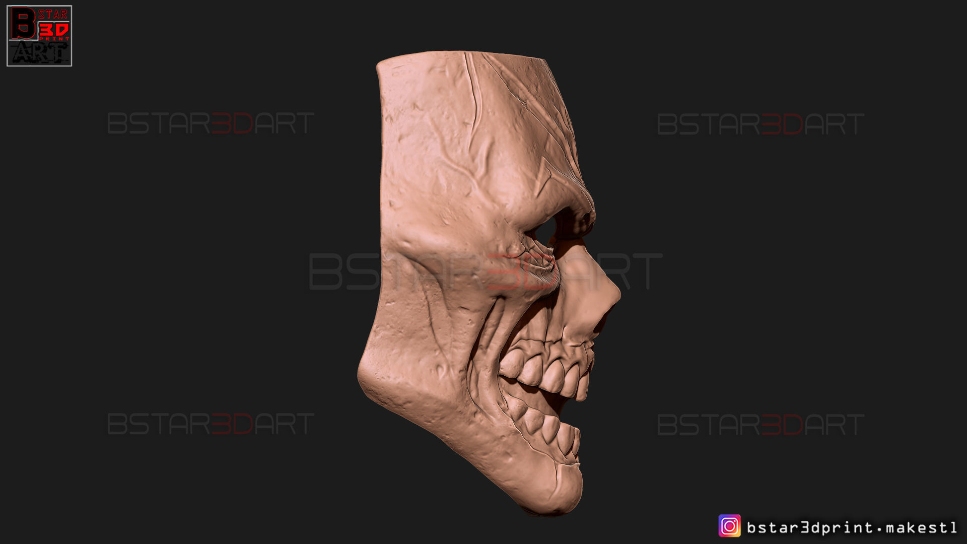 Iron Man Zombie Mask - Marvel What If - High Quality Details 3D print model_23
