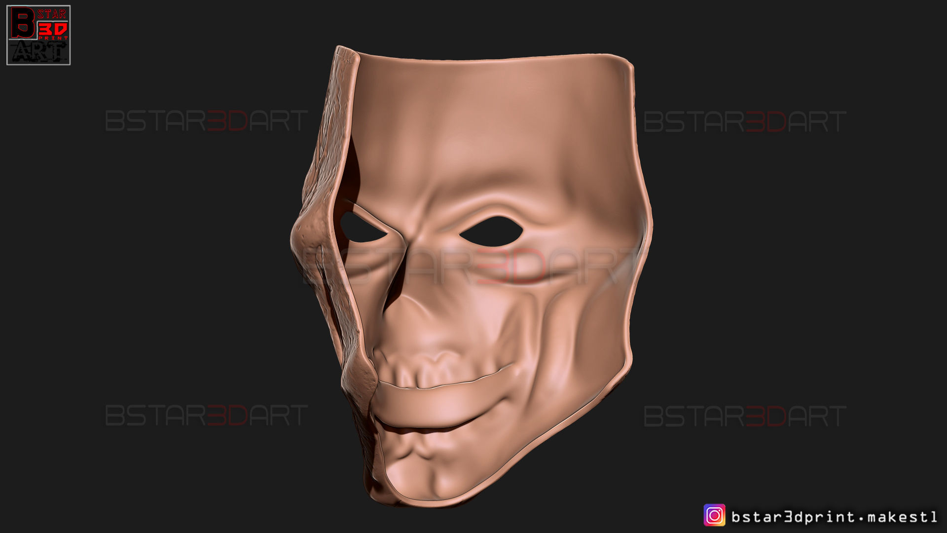 Iron Man Zombie Mask - Marvel What If - High Quality Details 3D print model_20