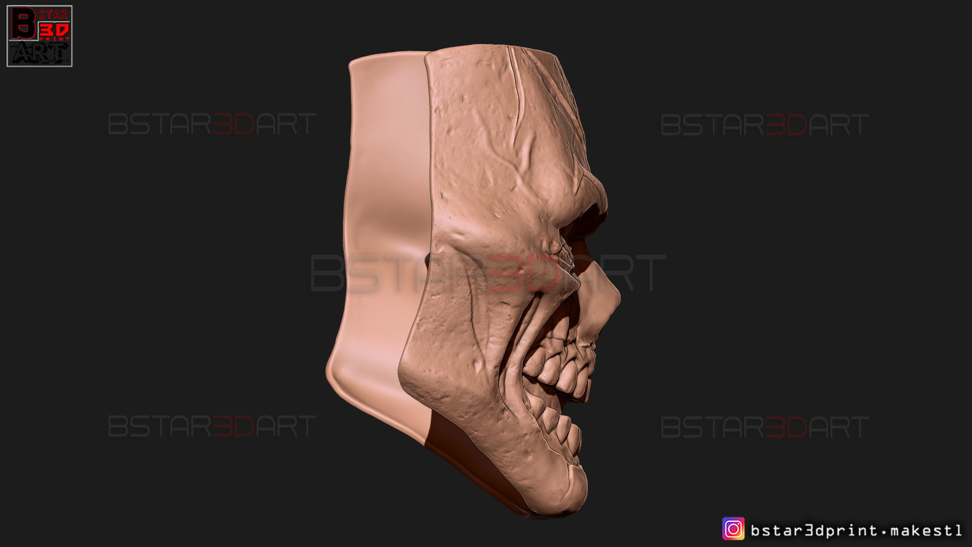 Iron Man Zombie Mask - Marvel What If - High Quality Details 3D print model_22