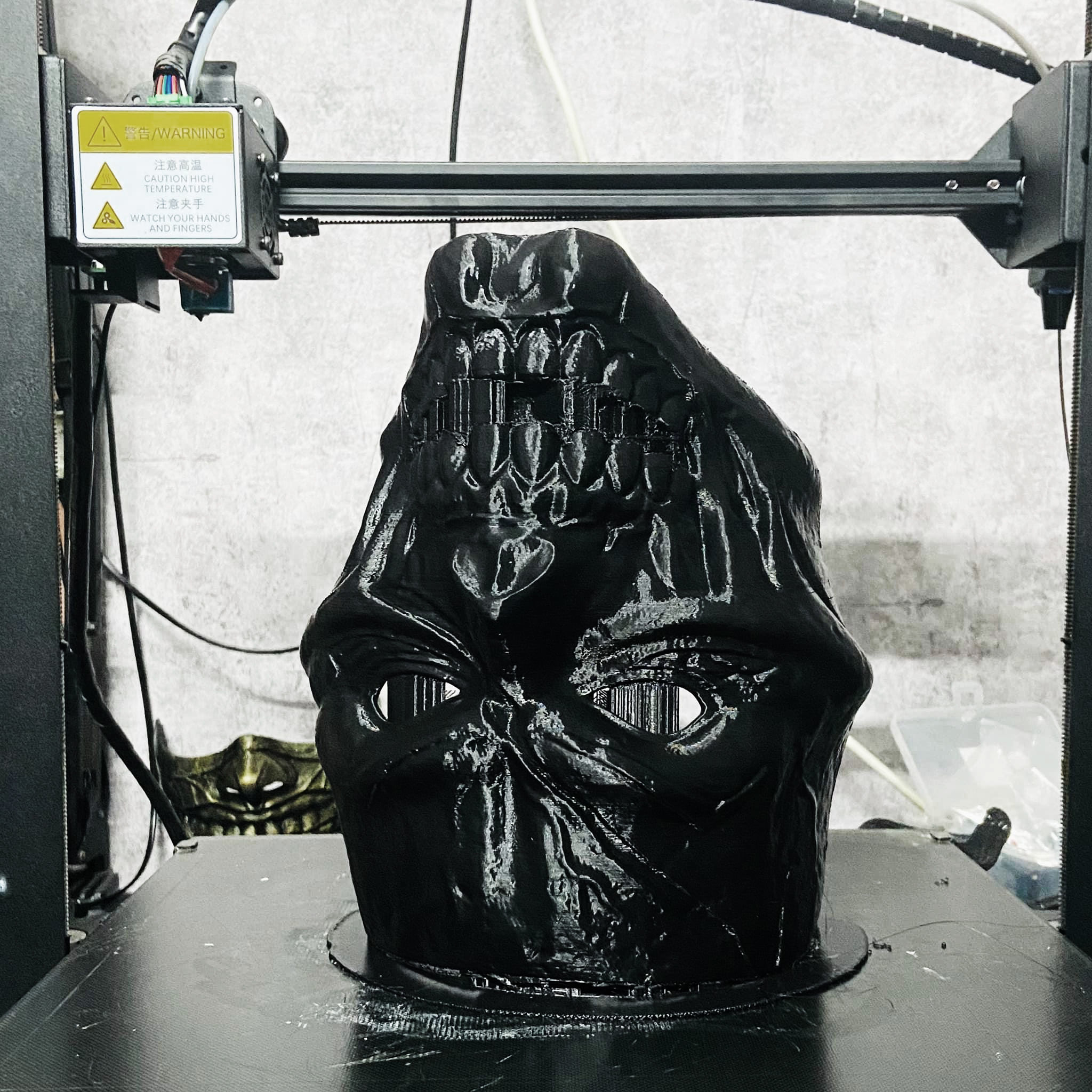 Iron Man Zombie Mask - Marvel What If - High Quality Details 3D print model_3