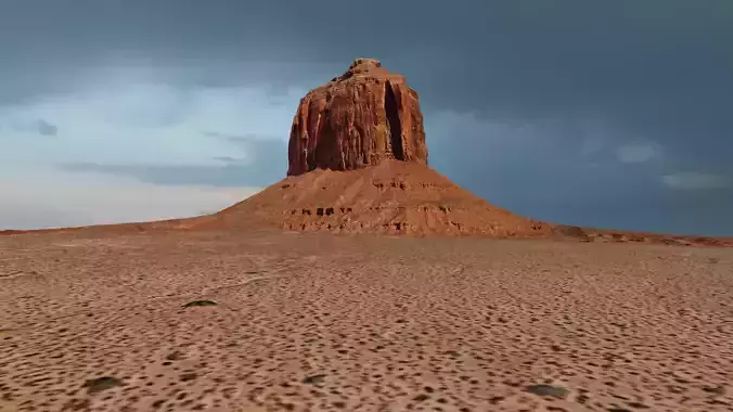 Monument Valley Merrick Butte 3D model