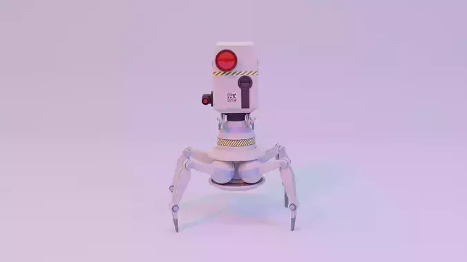Robot with light