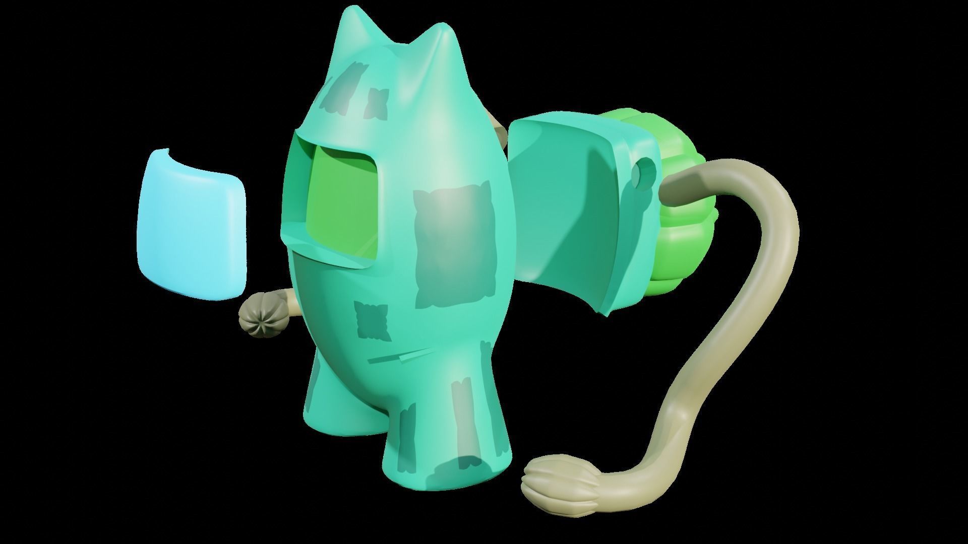 Pokemon Among Us fan art  3D print model_3