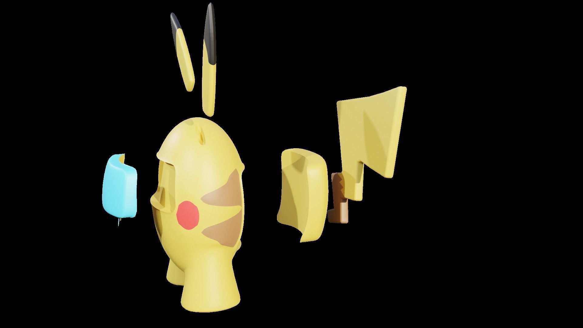 Pokemon Among Us fan art  3D print model_8