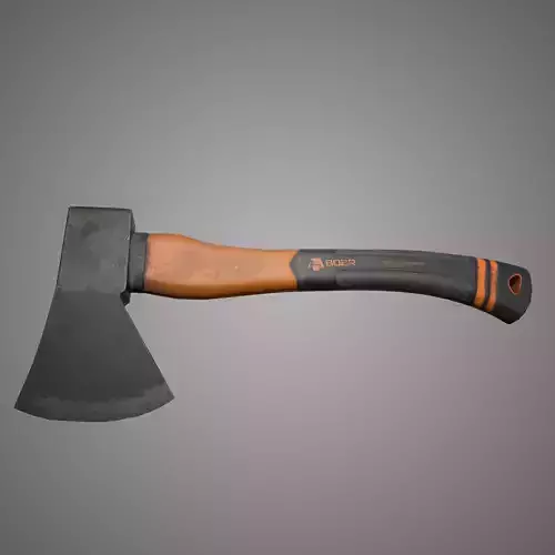 -Camping Axe -  Game 3D model  Dirt version and Clear version 