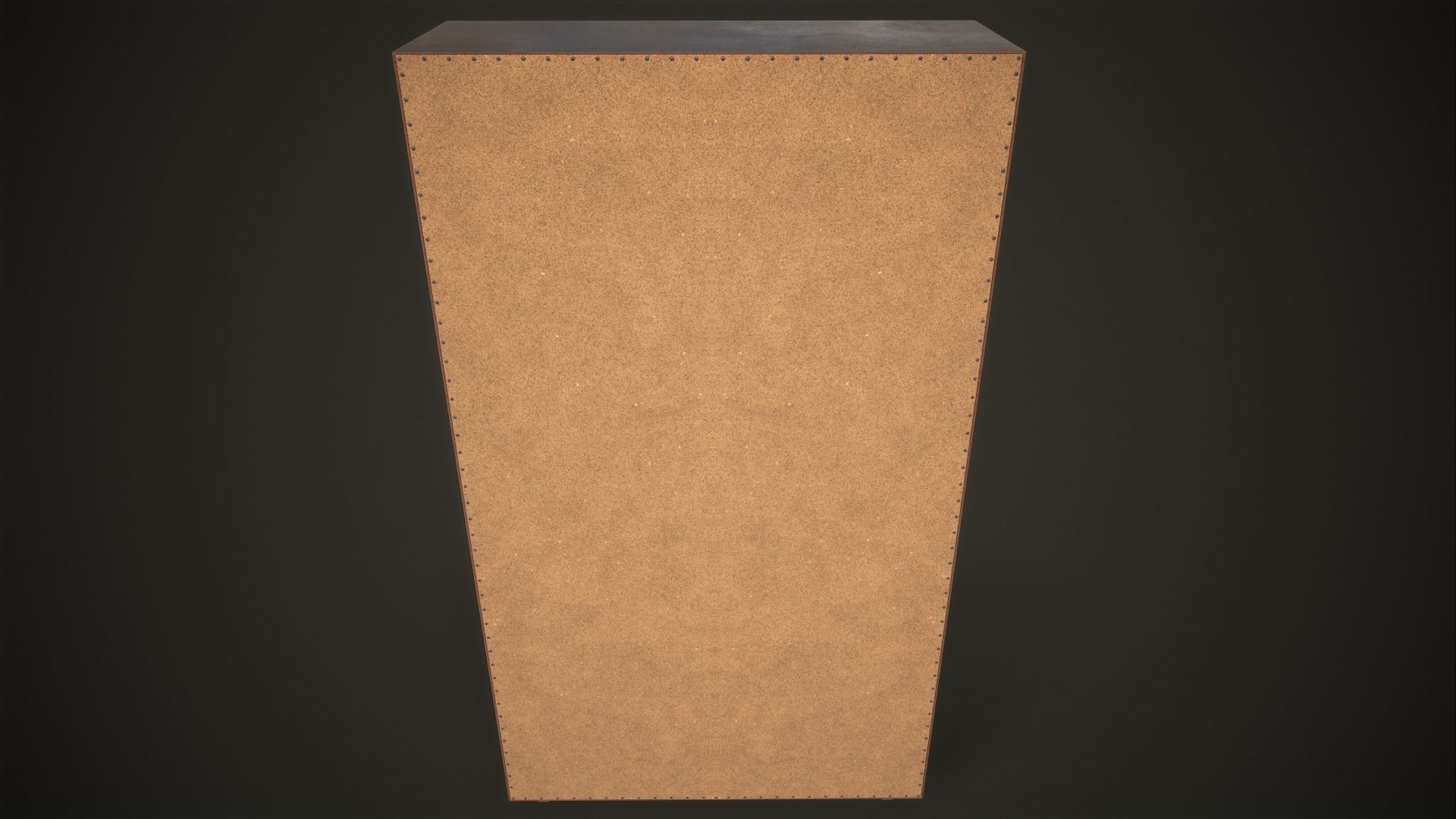 Boxes Wardrobe Hangers Mattress Low-poly 3D model_17