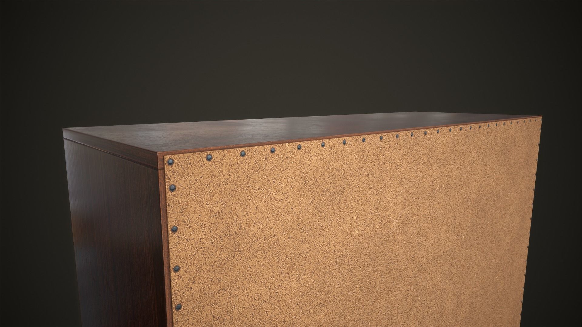 Boxes Wardrobe Hangers Mattress Low-poly 3D model_18