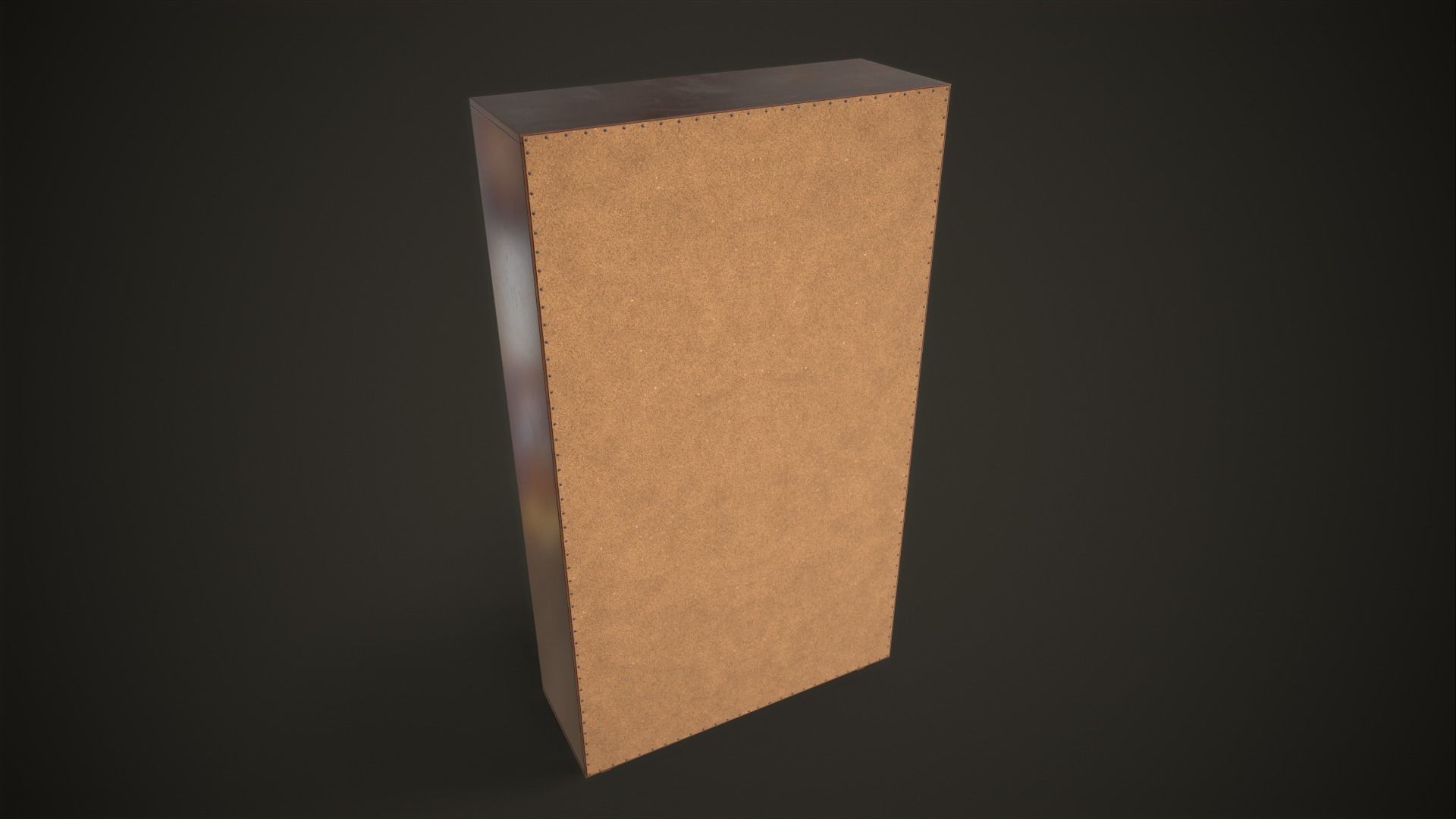 Boxes Wardrobe Hangers Mattress Low-poly 3D model_5