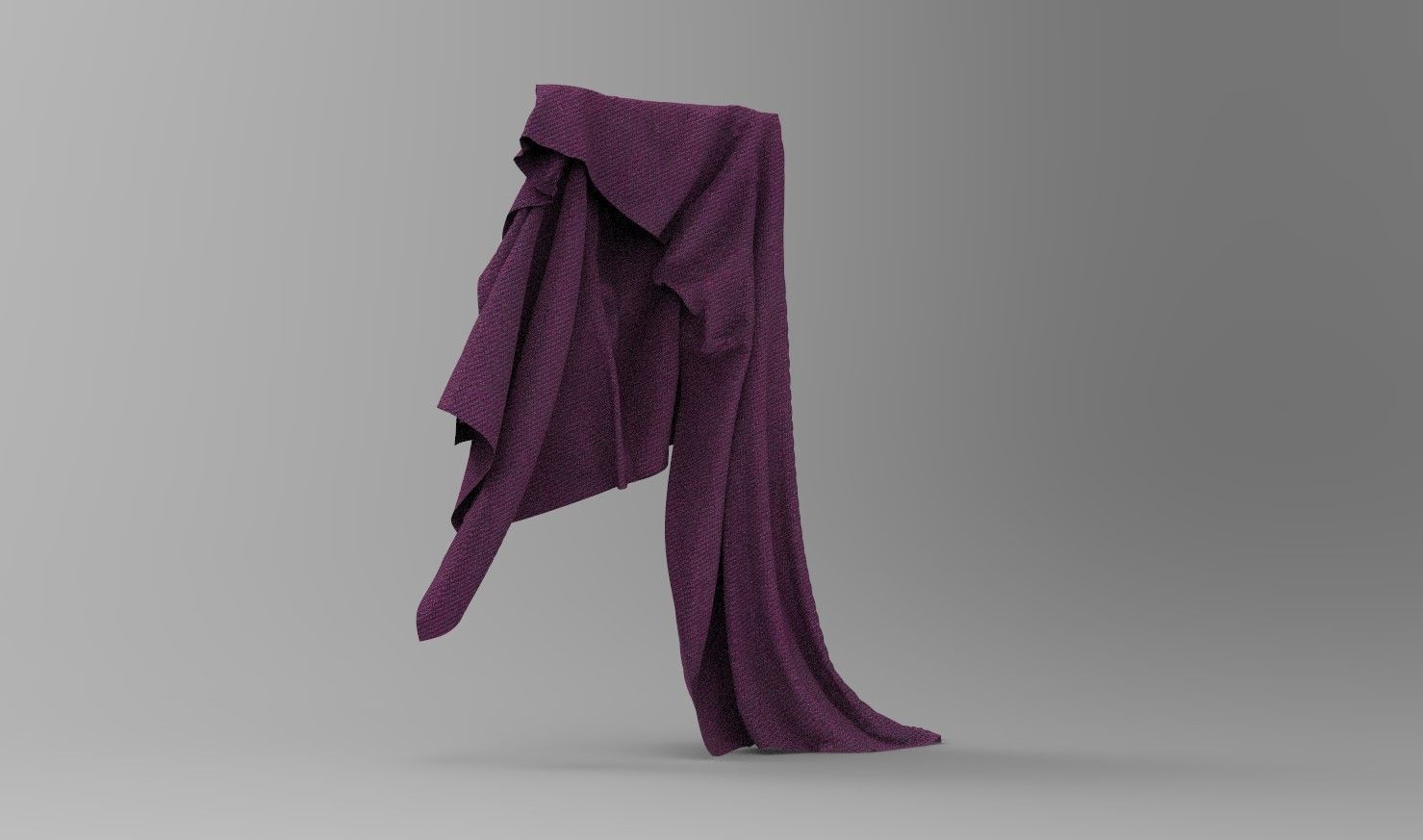 cloth FBX 622 Low-poly 3D model_8