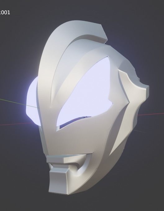 Ultraman Geed 3D printable Helmet 3D print model_2