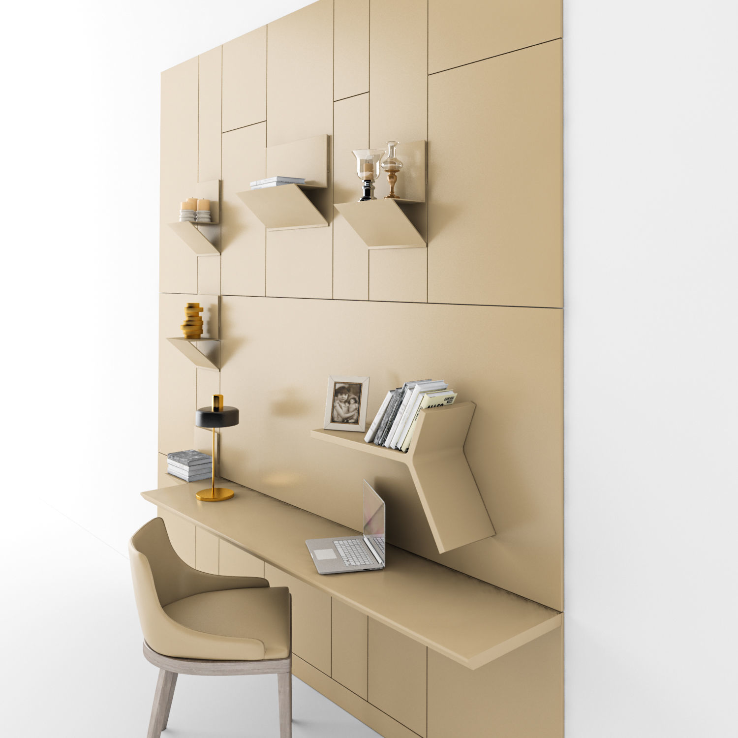 Ronda Design Magnetika work place 3D model_2