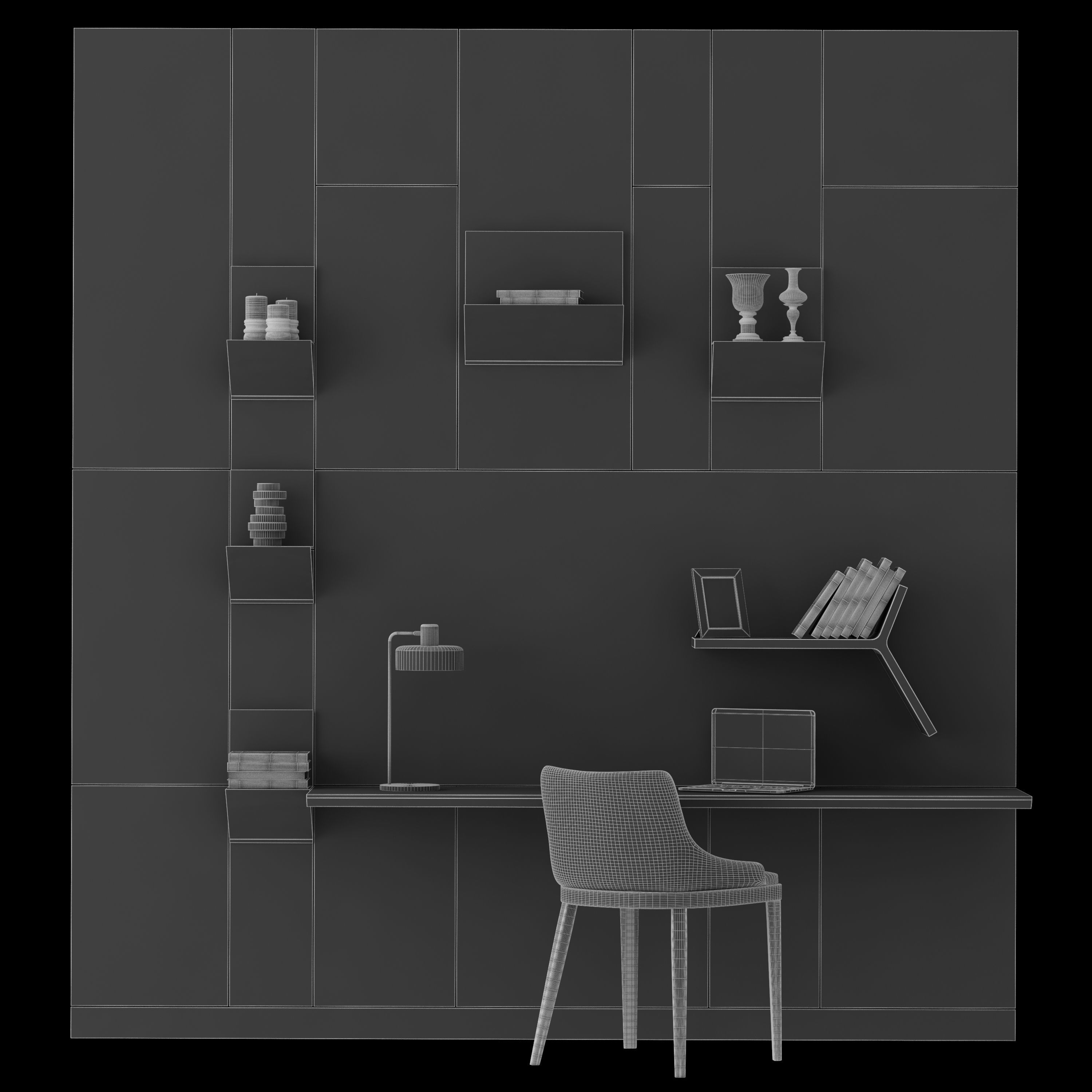 Ronda Design Magnetika work place 3D model_4