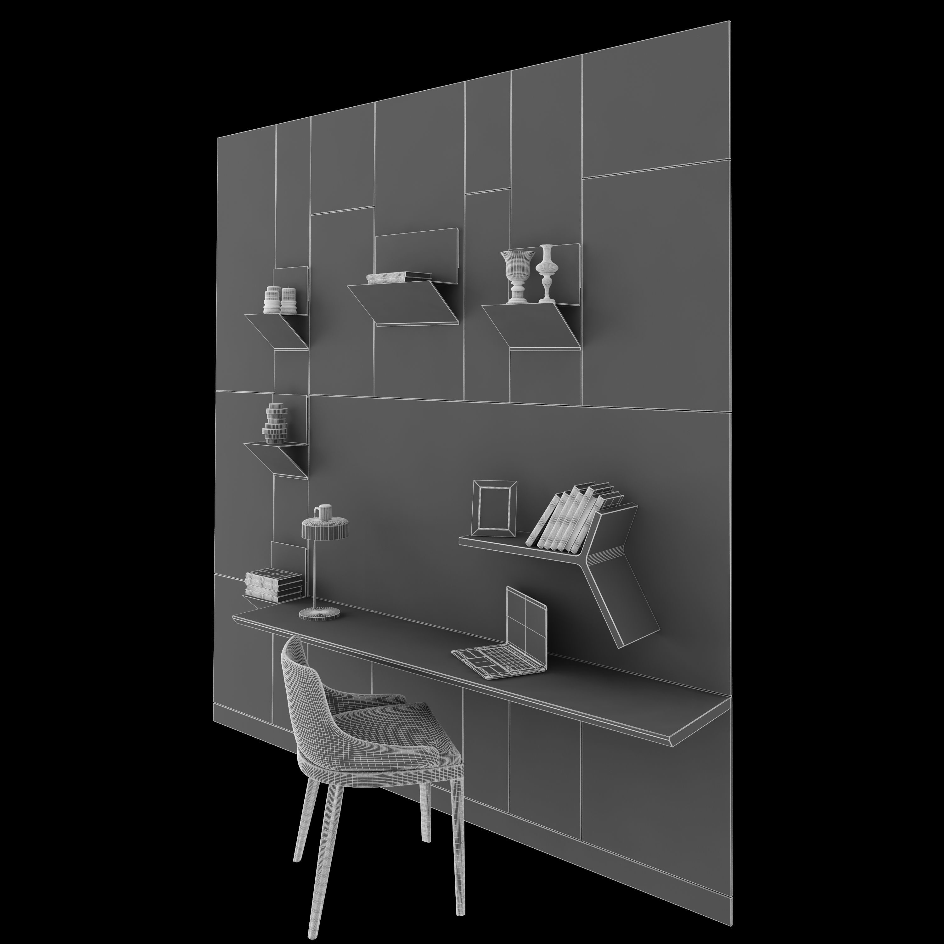 Ronda Design Magnetika work place 3D model_3