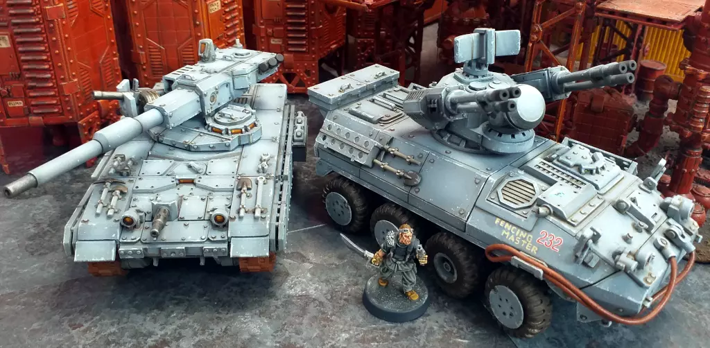 Extra Turrets - AA and Autoloader - 28mm Sci-Fi 3D print model