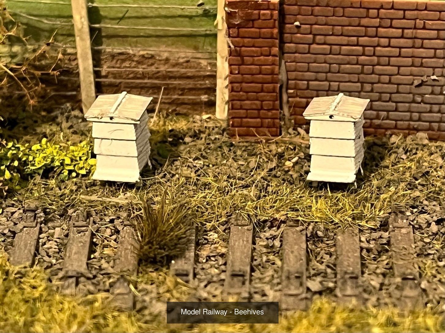 Model Railway House and Garden Items 3D Model Collection_10