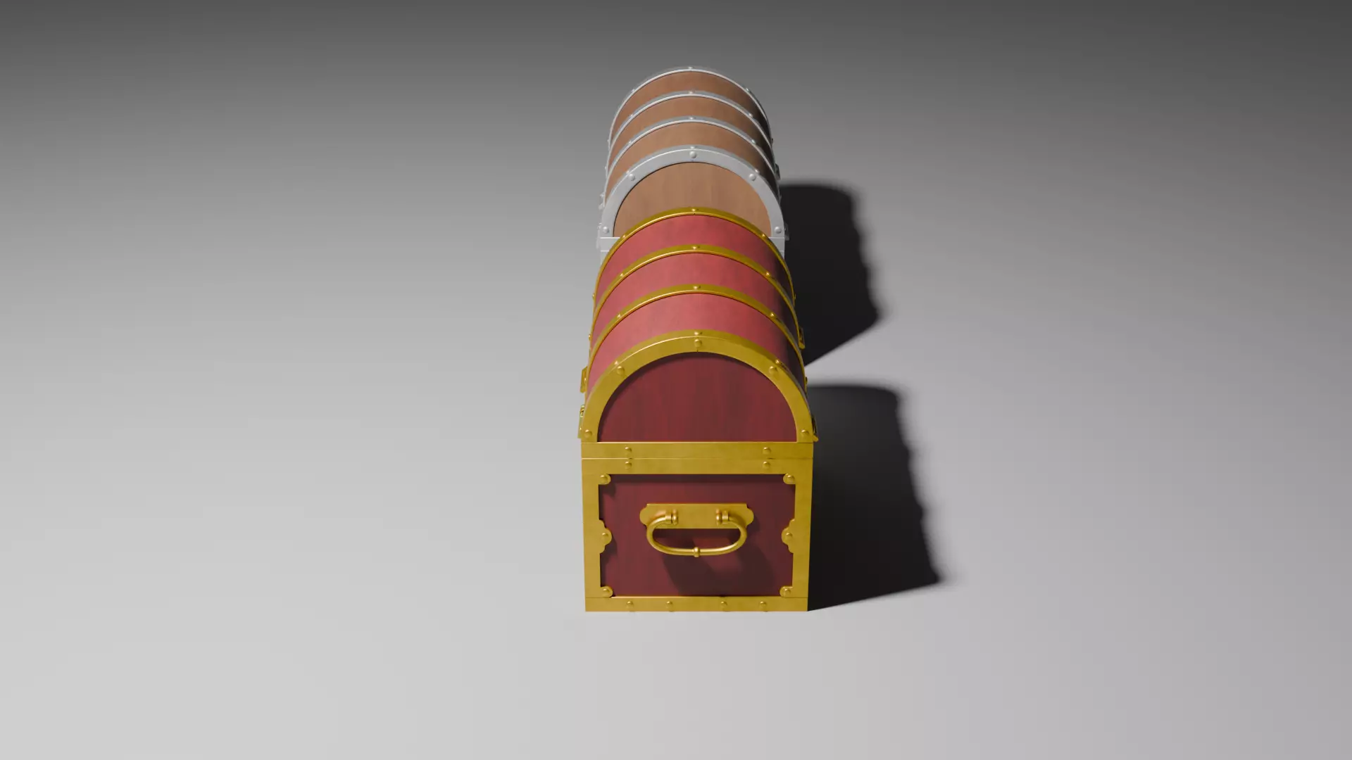 antique chest 3D print model_1