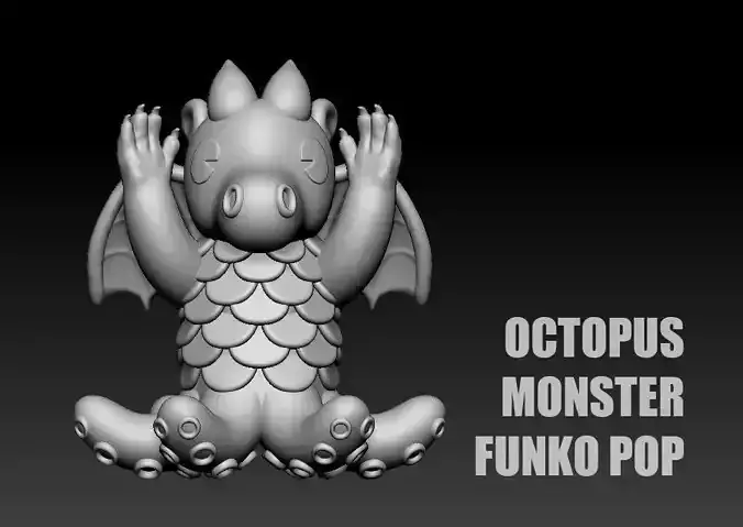 Octopus Monster Funko Pop
