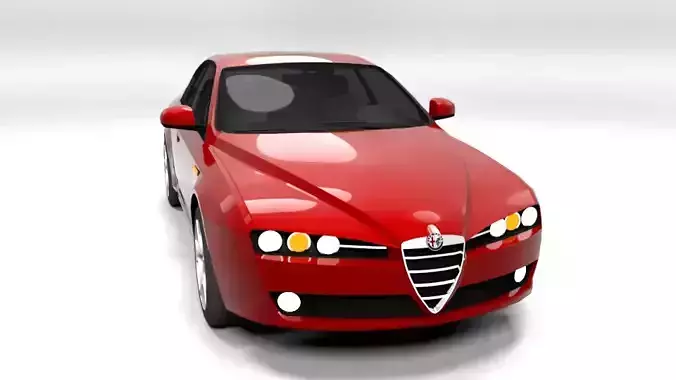 ALFA ROMEO 159 LOWPOLY
