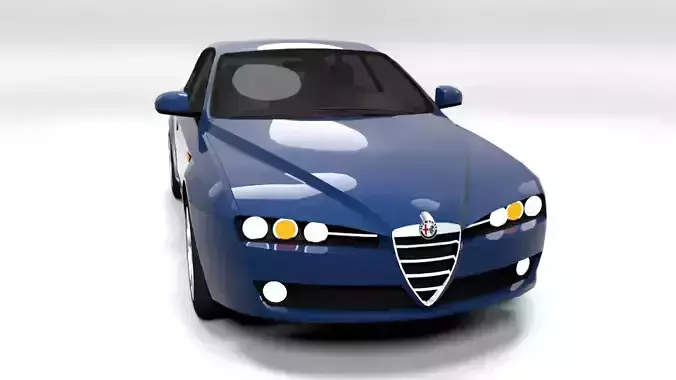 ALFA ROMEO 159 ESTATE LOWPOLY 