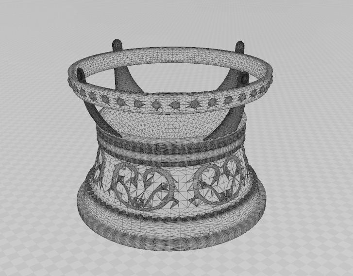 Jabba the Hutt - Hookah Split Version 3D print model_2