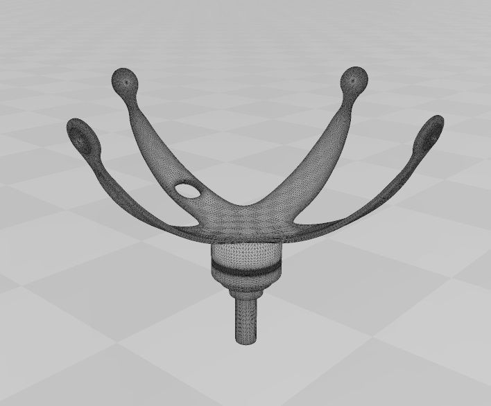 Jabba the Hutt - Hookah Split Version 3D print model_5