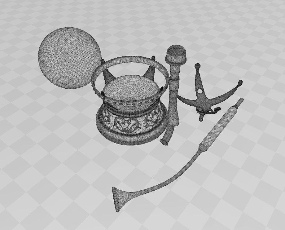 Jabba the Hutt - Hookah Split Version 3D print model_1