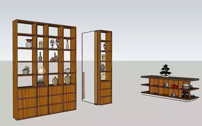 Open unit and Bar counter