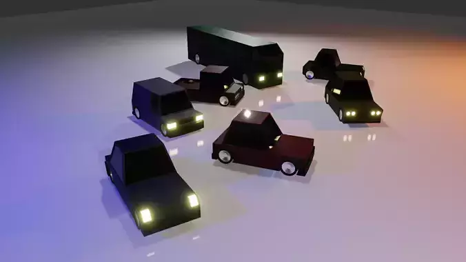 Low Poly Car Pack
