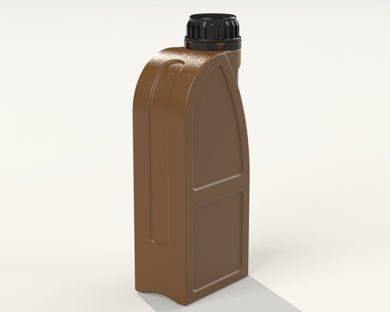 Plastic Bottle Oil Car Engine 1L 3D print model_15