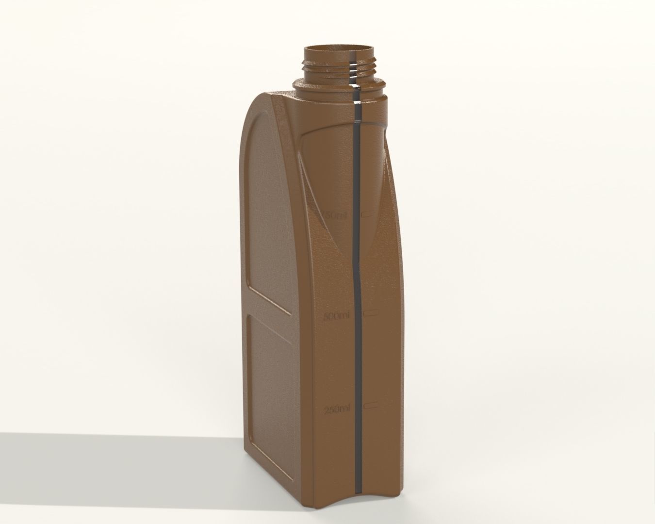 Plastic Bottle Oil Car Engine 1L 3D print model_13