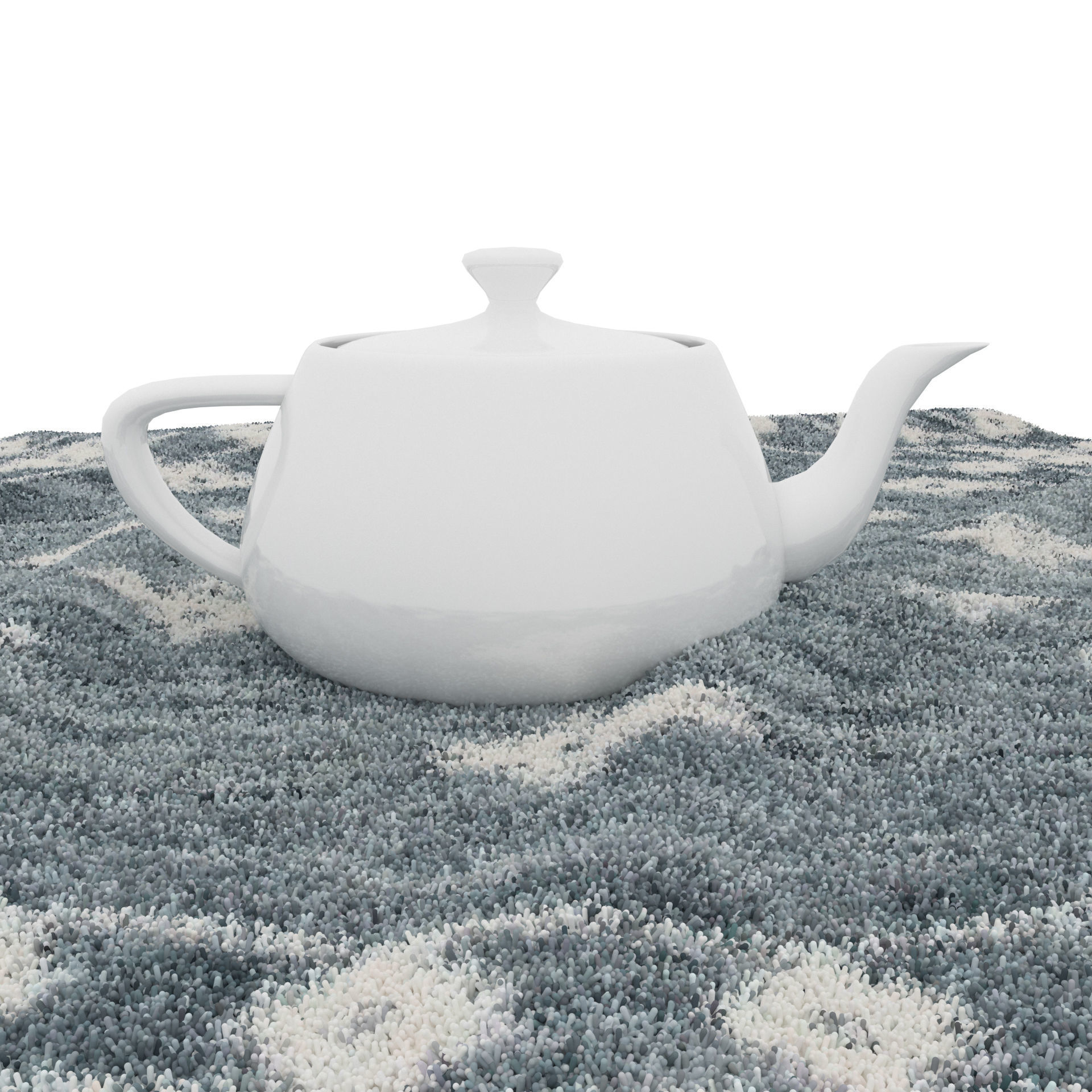 Rugs No 187 Low-poly 3D model_6